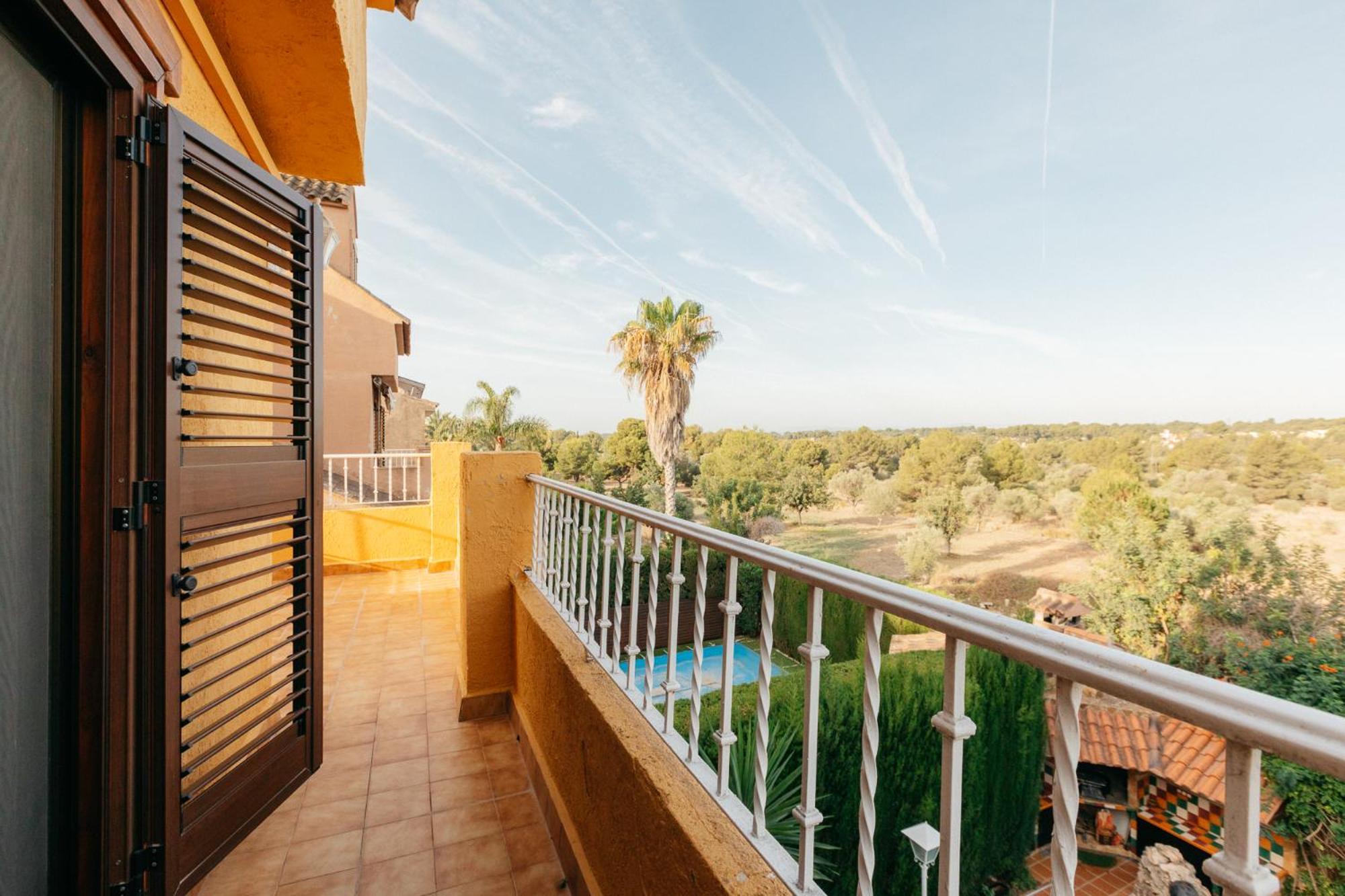 Chalet, Villa Rodeada De Naturaleza Piscina A Doce Klm De Valencia Y 7 Del Aeropuerto Zewnętrze zdjęcie